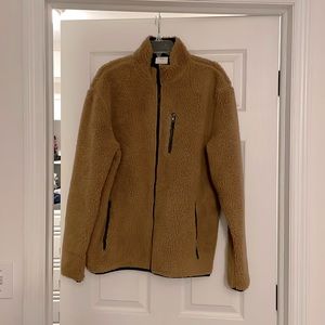 H&M Sherpa Full Zip Mens Jacket
